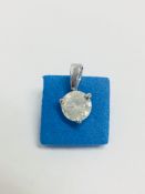 1Ct Brilliant Cut Diamond I Colour I2 Clarity Pendant ,