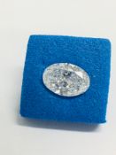 1Ct Oval Cut Natural Diamond ,