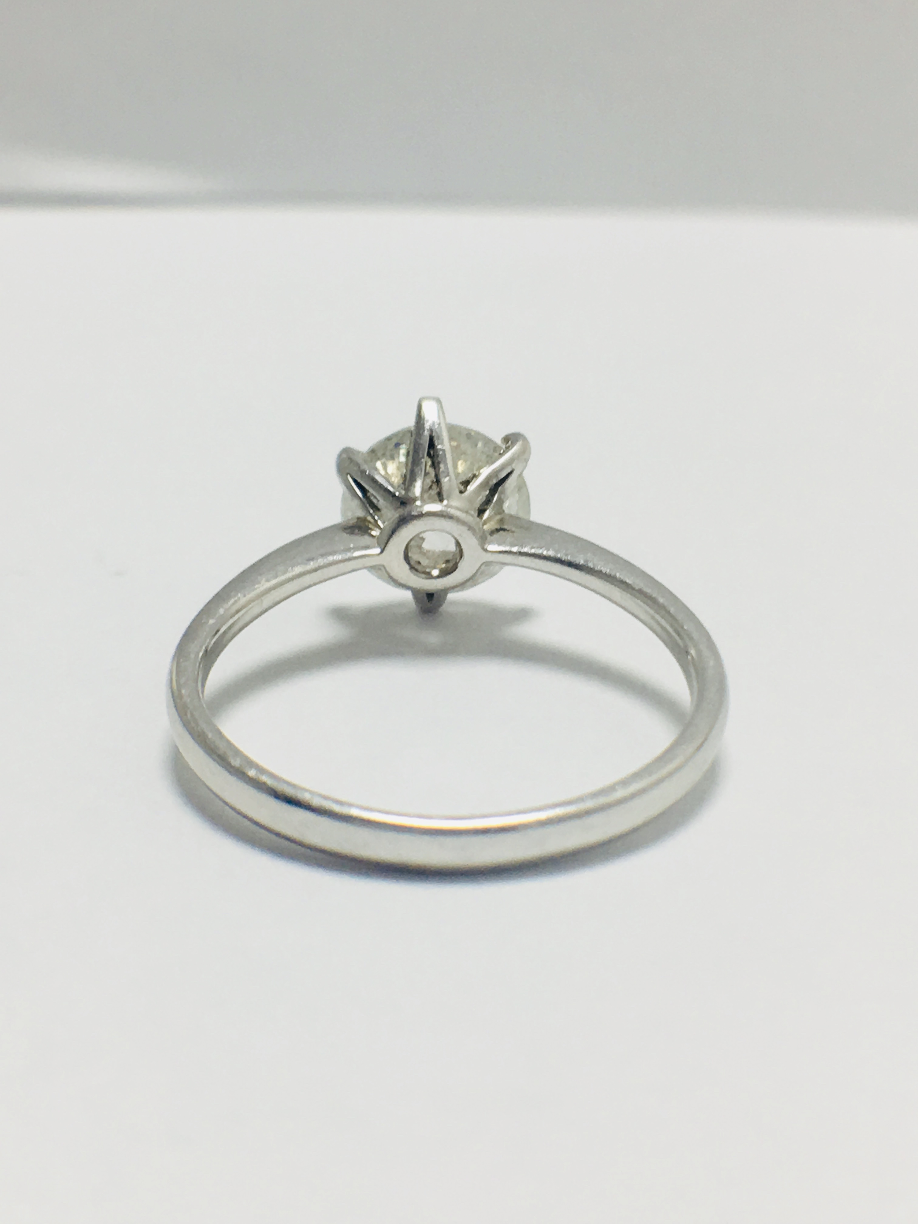 2.01Ct Brilliant Cut Diamond Solitaire Ring Set In Platinum - Image 5 of 10