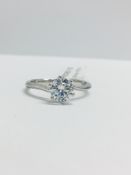 1Ct Diamond Solitaire Ring,