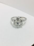 2.25Ct Diamond Cluster Style Dress Ring.