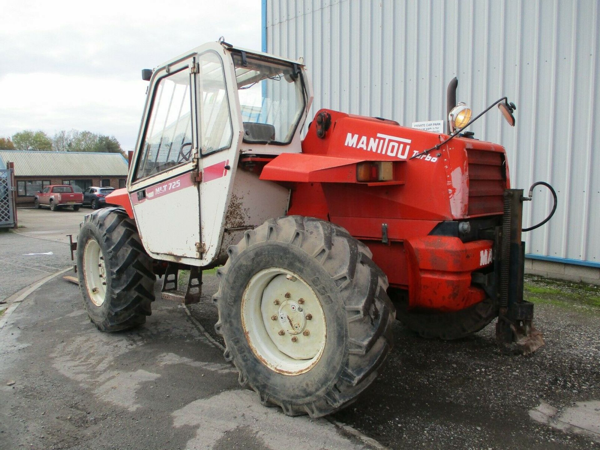 Manitou MLT 725 Turbo Forklift - Image 2 of 12