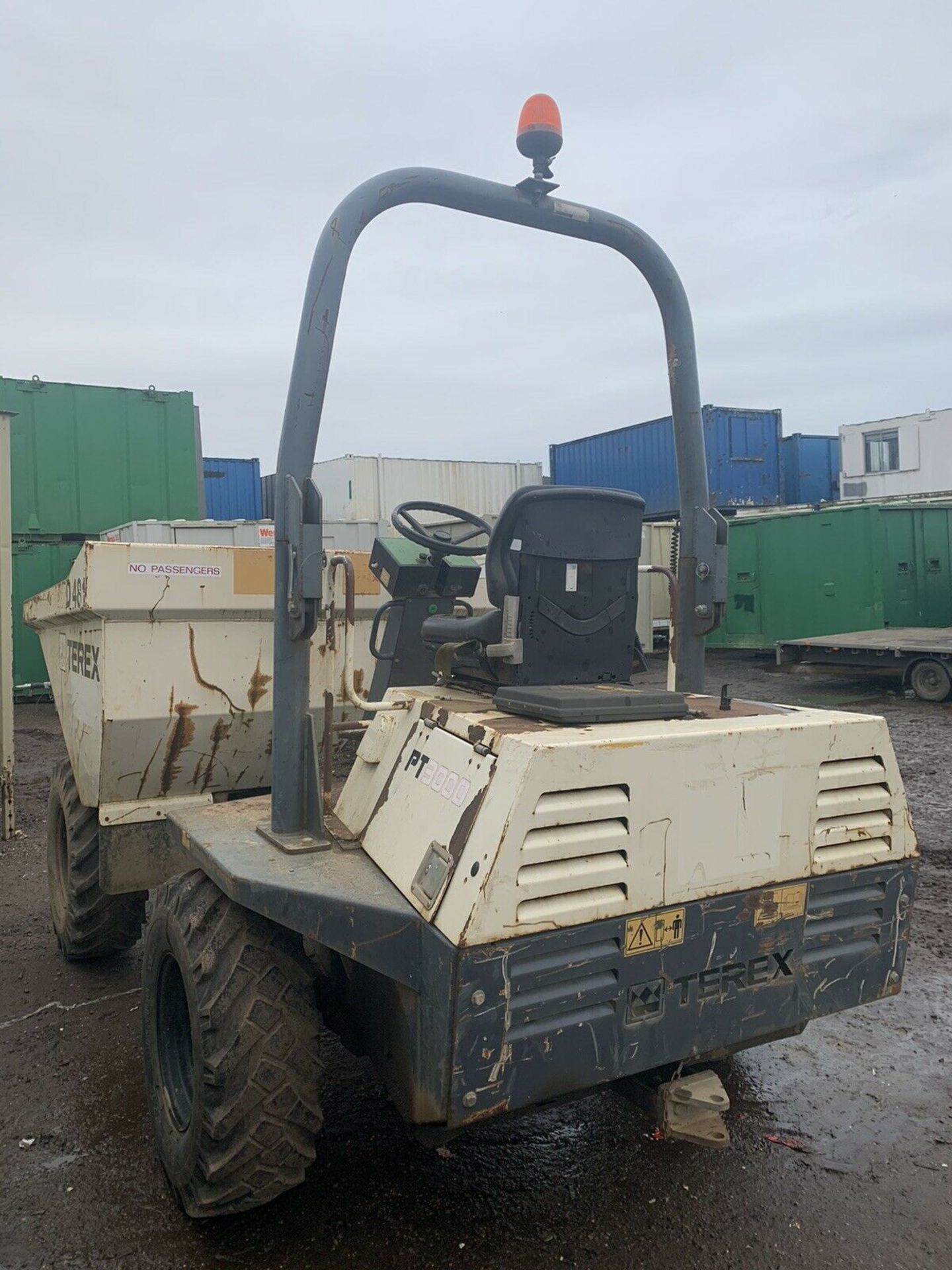 Terex 3 Tonne Straight Tip Dumper - Image 2 of 4