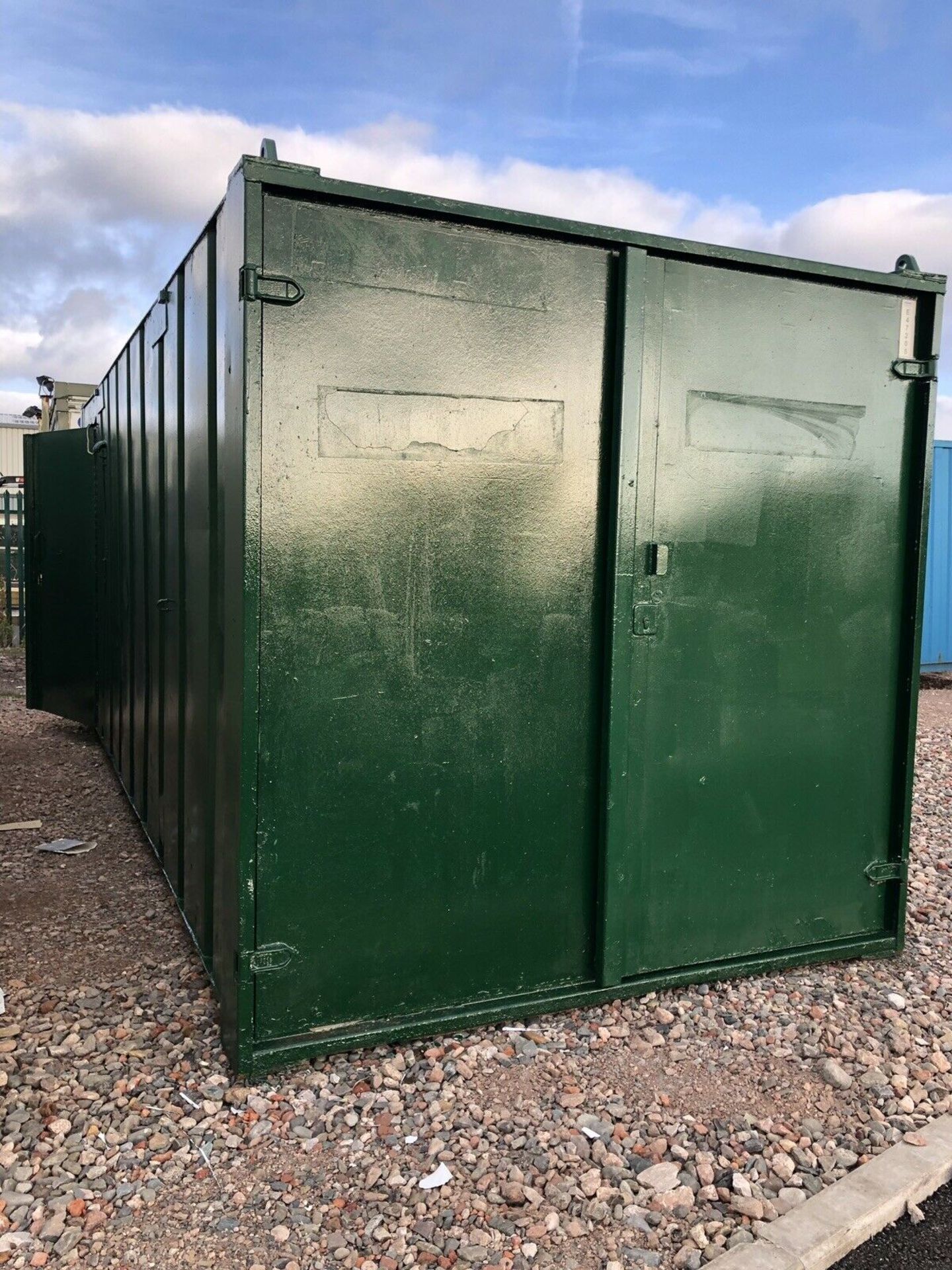 Refurbished 10 Foot X 8 Foot Steel Storage Shipping Container