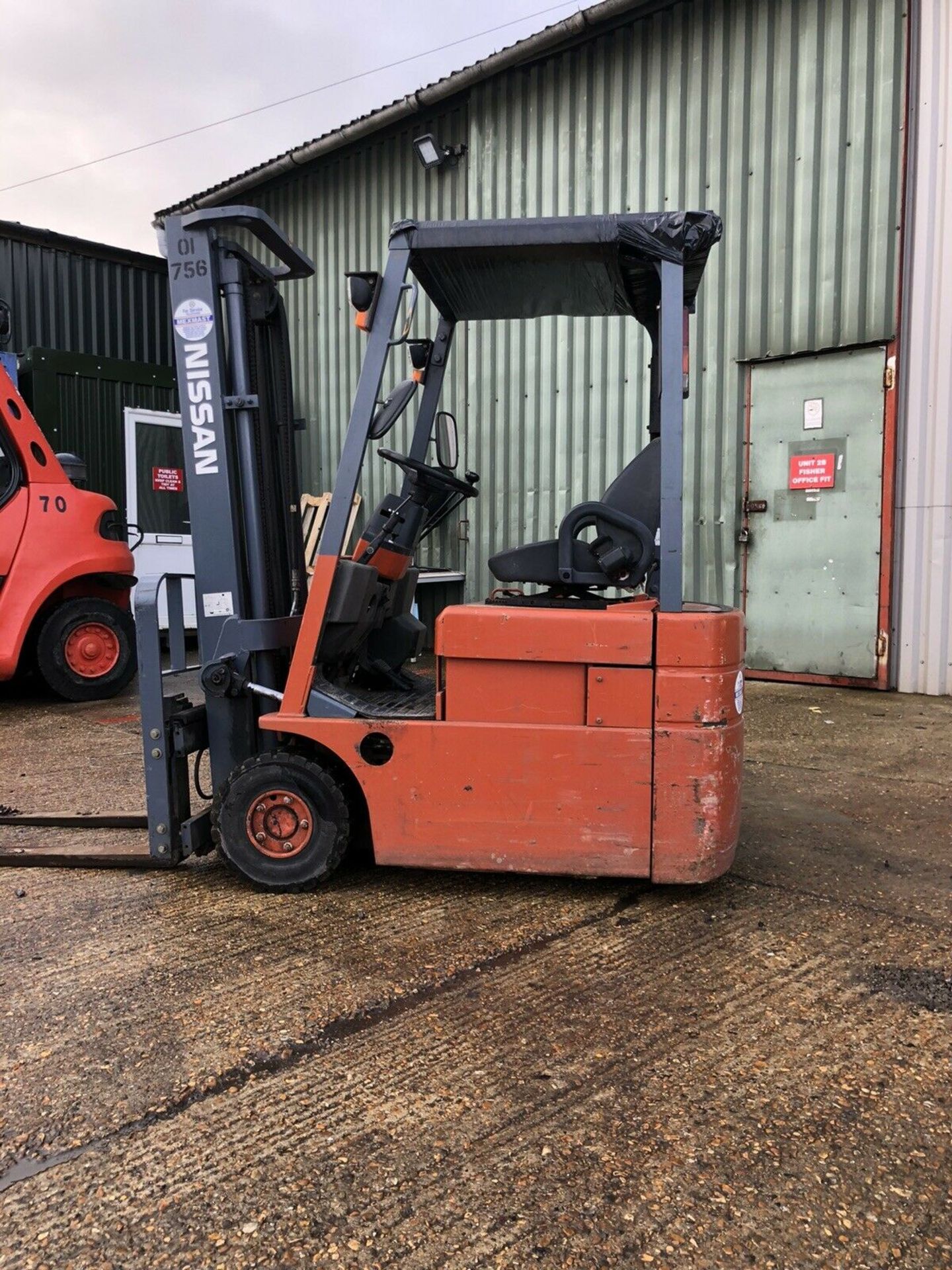 Nissan Electric Forklift Truck - Image 2 of 2