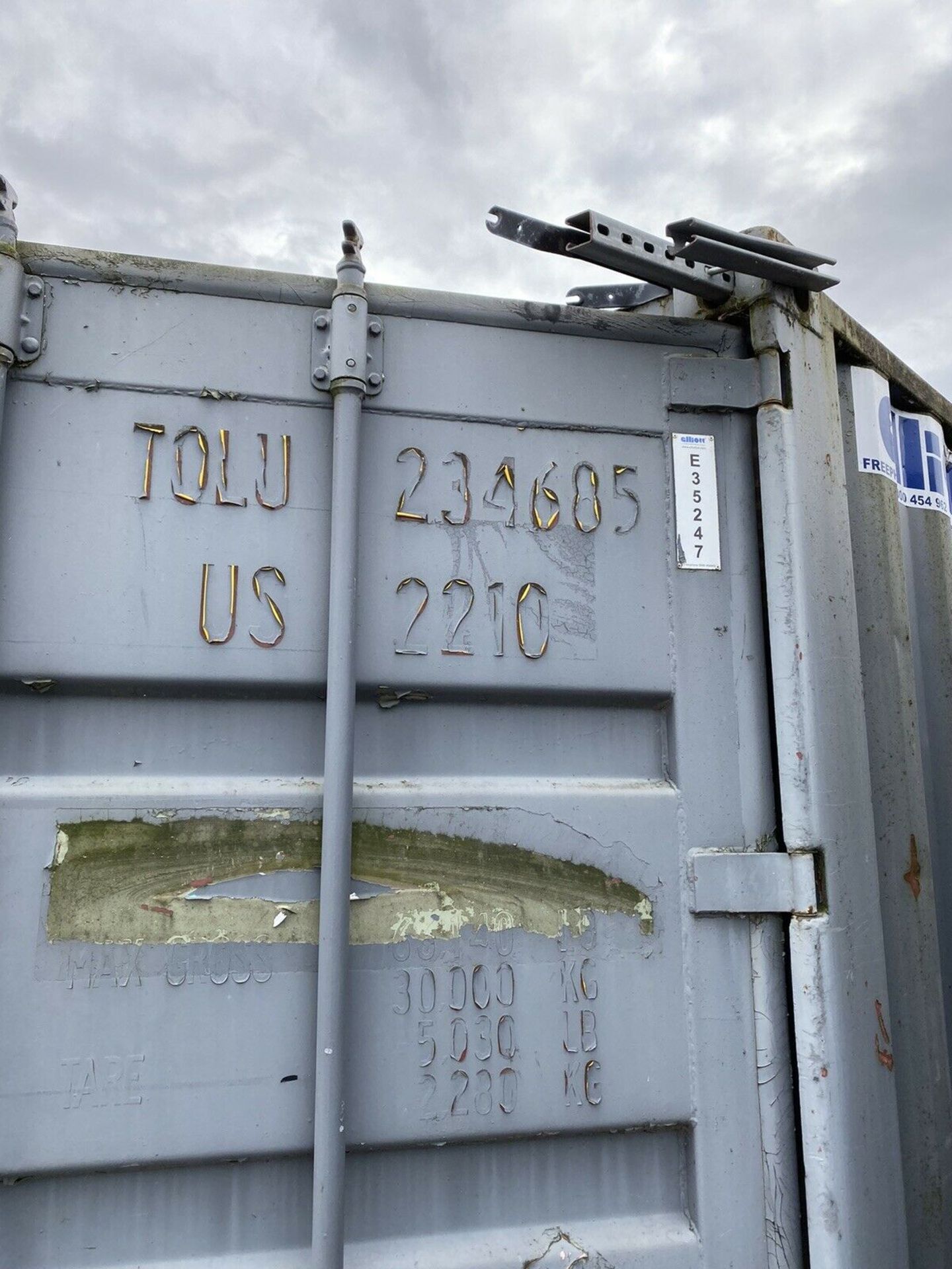 20ft Shipping Container - Image 8 of 9