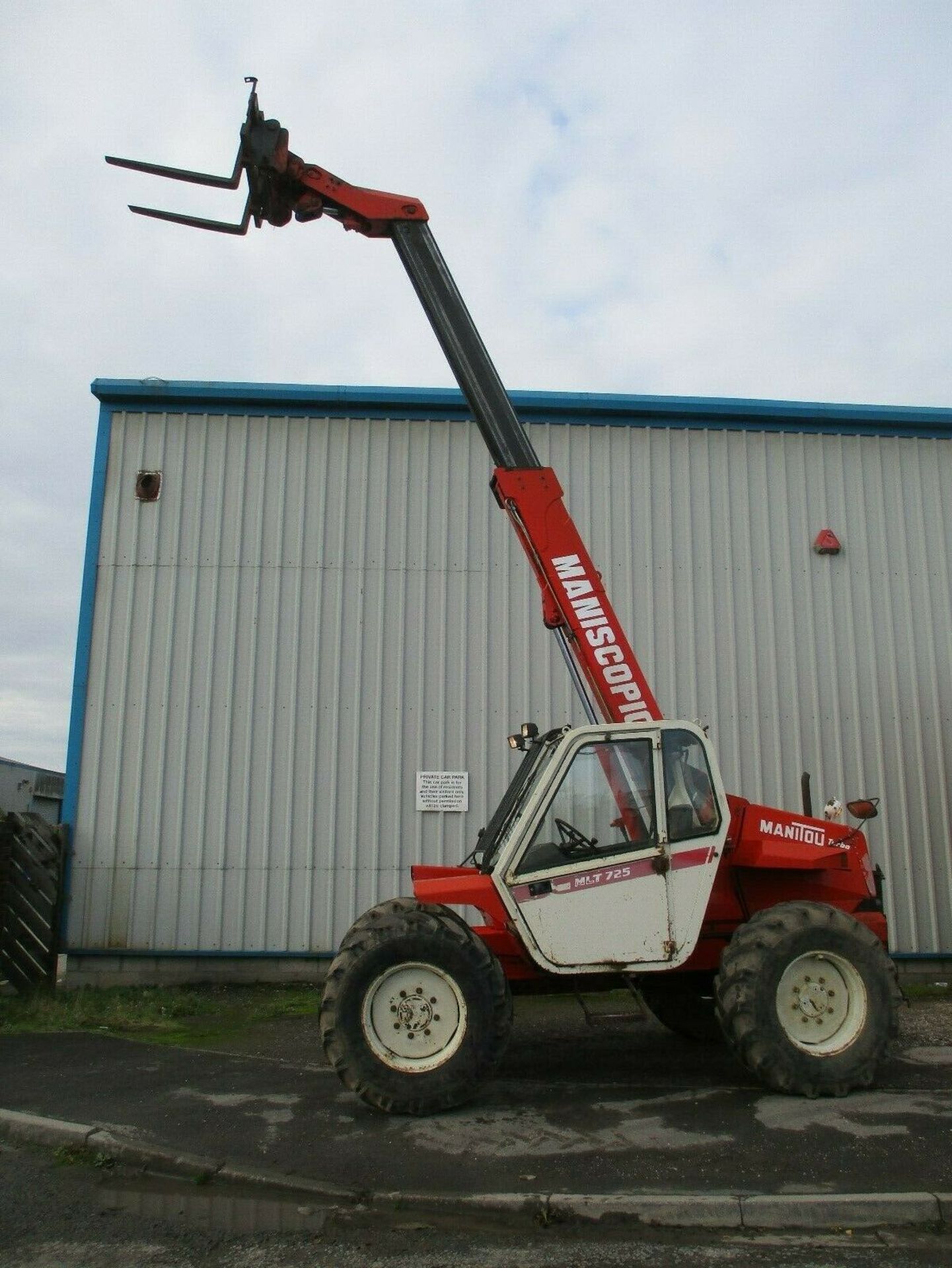 Manitou MLT 725 Turbo Forklift - Image 7 of 12