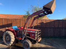 Massey Ferguson 1030 Compact Tractor With Lewis Power Loader