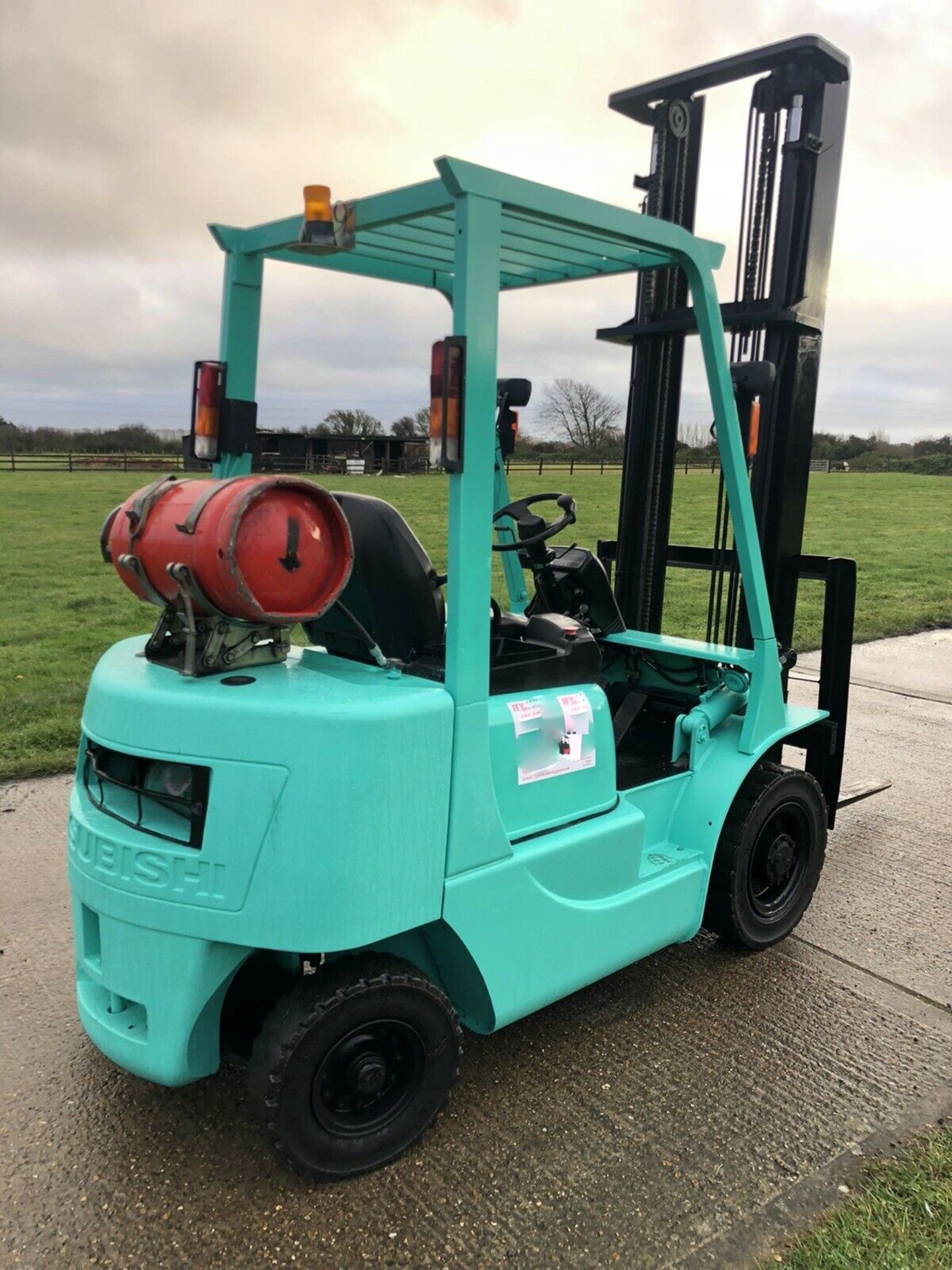 Mitsubishi gas Forklift Truck - Image 3 of 4