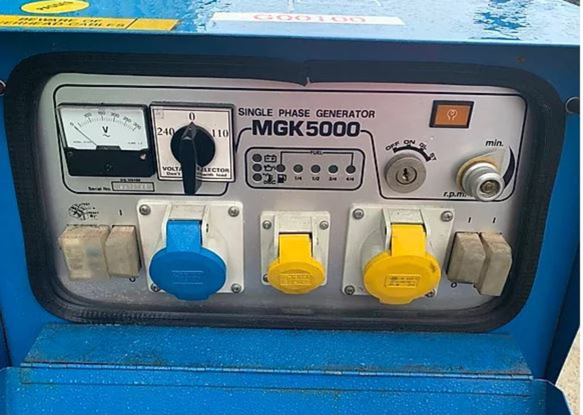 GenSet MGK5000 Diesel Generator - Image 5 of 8
