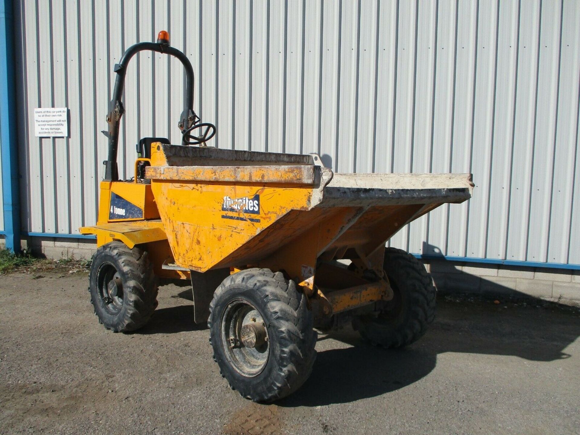 Thwaites 4 Ton Dumper - Image 8 of 12