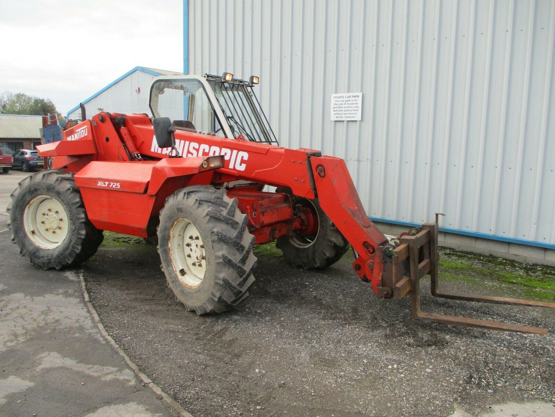 Manitou MLT 725 Turbo Forklift - Image 8 of 12