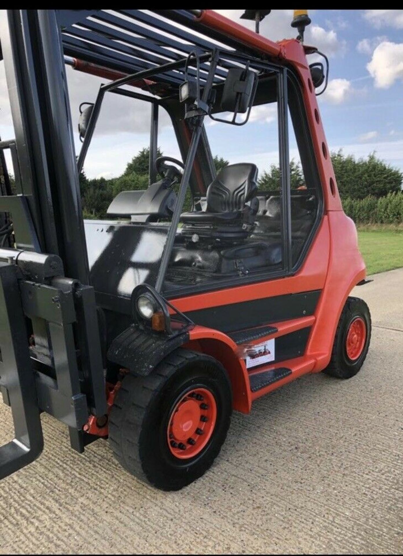 Linde H70 diesel Forklift - Image 2 of 6