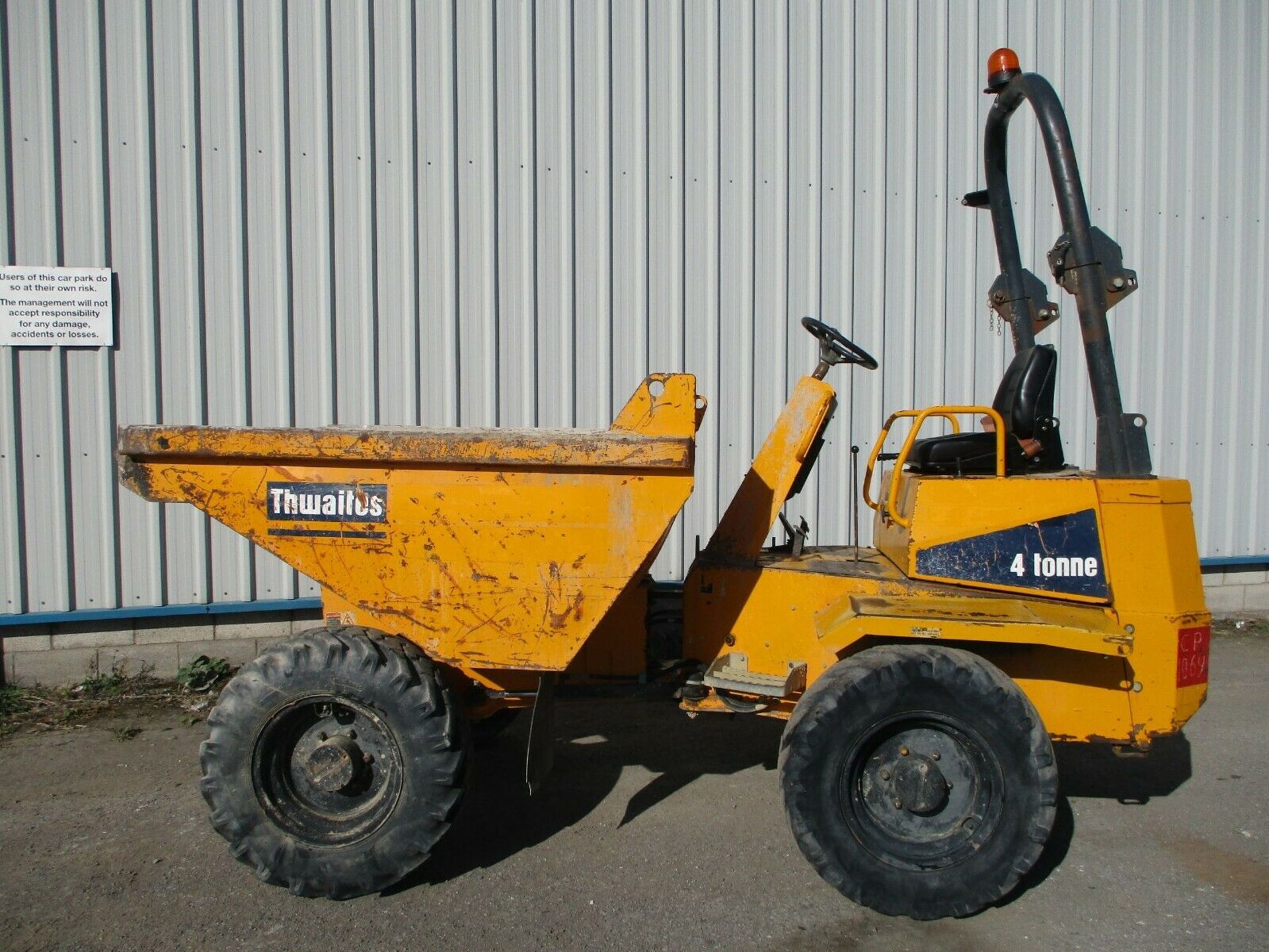 Thwaites 4 Ton Dumper - Image 11 of 12