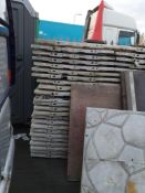 Joblot of 20 x 1m by 1m Square Temporary Outside Flooring