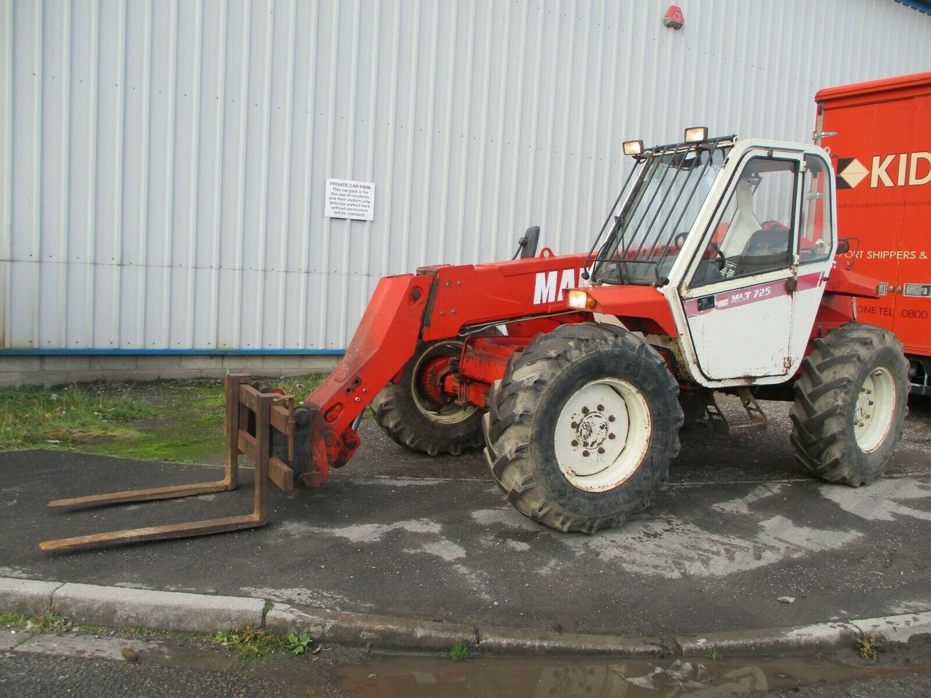 Manitou MLT 725 Turbo Forklift - Image 3 of 12