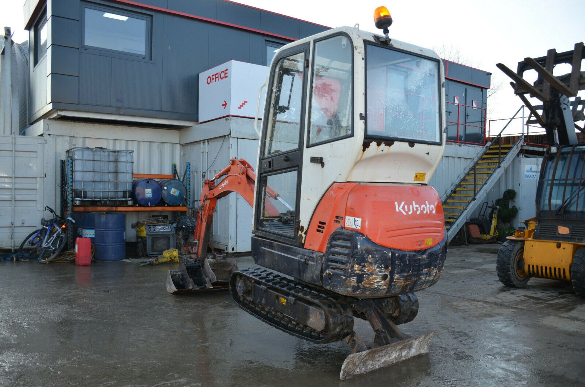 Kubota KX36-3 Mini Excavator - Image 8 of 11