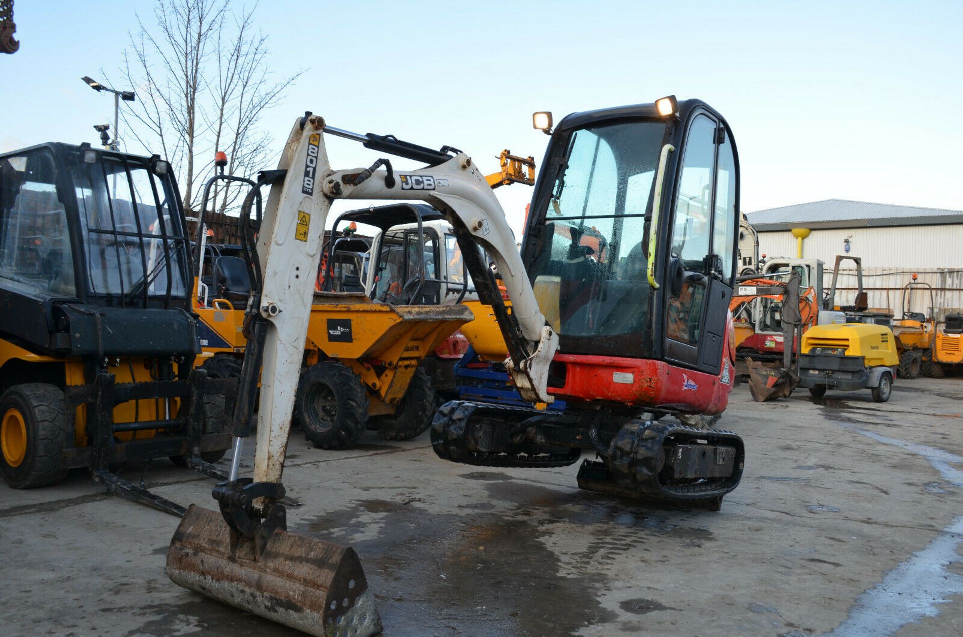 JCB 8018 CTS Mini Excavator - Image 9 of 12