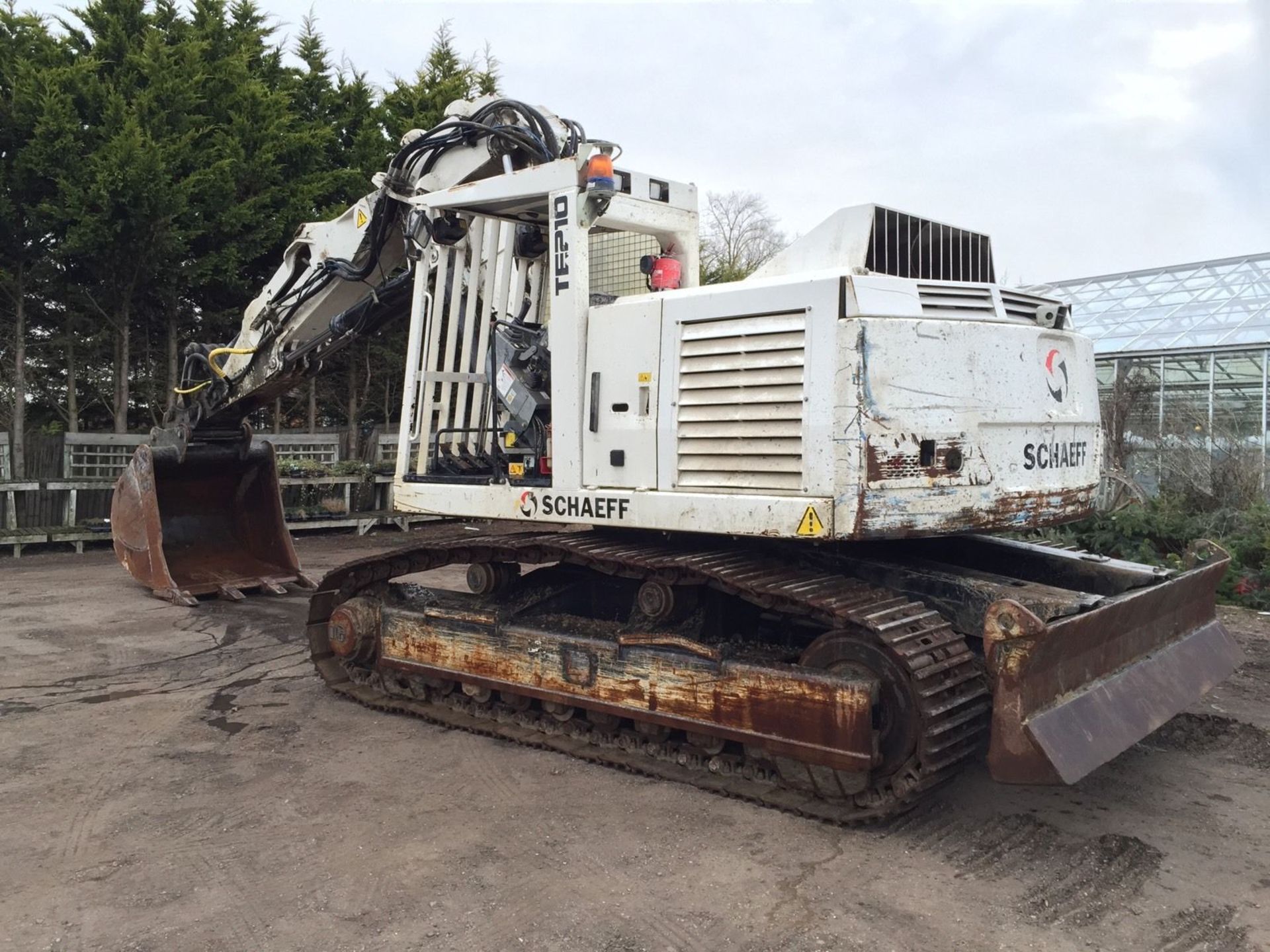 Terex TE210 Schaeff Tunnelling Excavator - Image 5 of 11