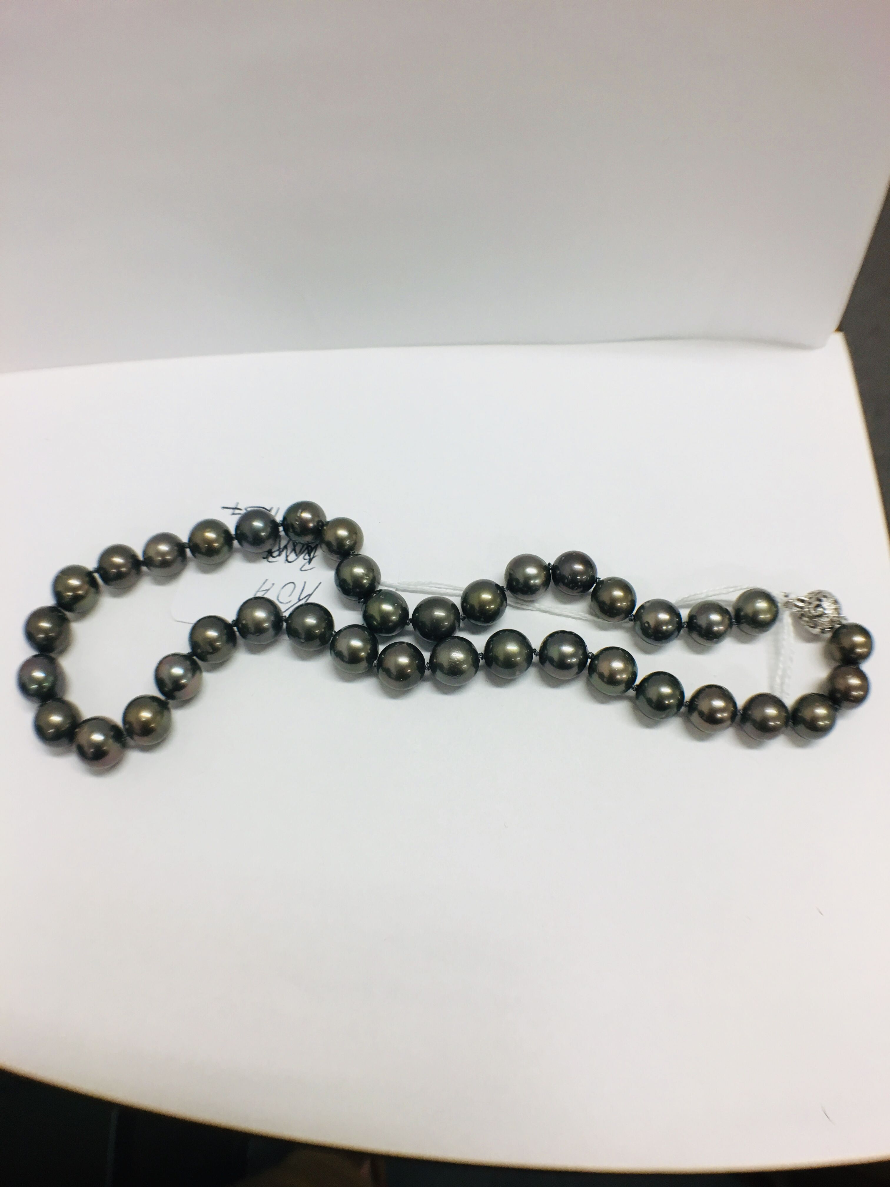 tahitian pearl necklace. - Image 7 of 9