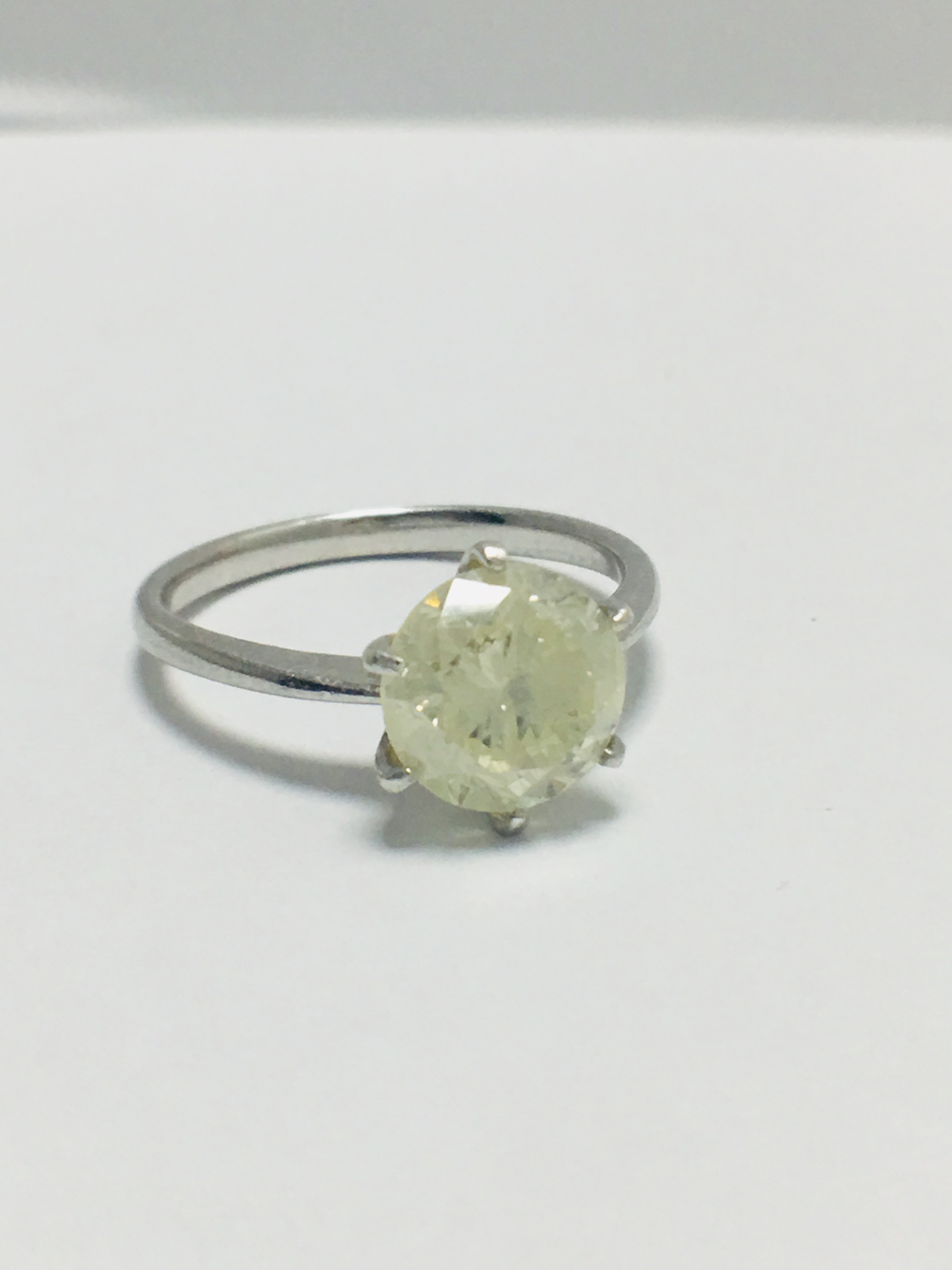 2ct Brilliant cut solitaire ring - Image 7 of 9