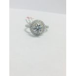 Platinum Diamond Solitaire Ring,