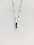 0.50Ct Diamond Set Pendant.