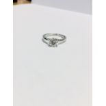 1Ct Brilliant Cut Diamond Solitaire Ring,