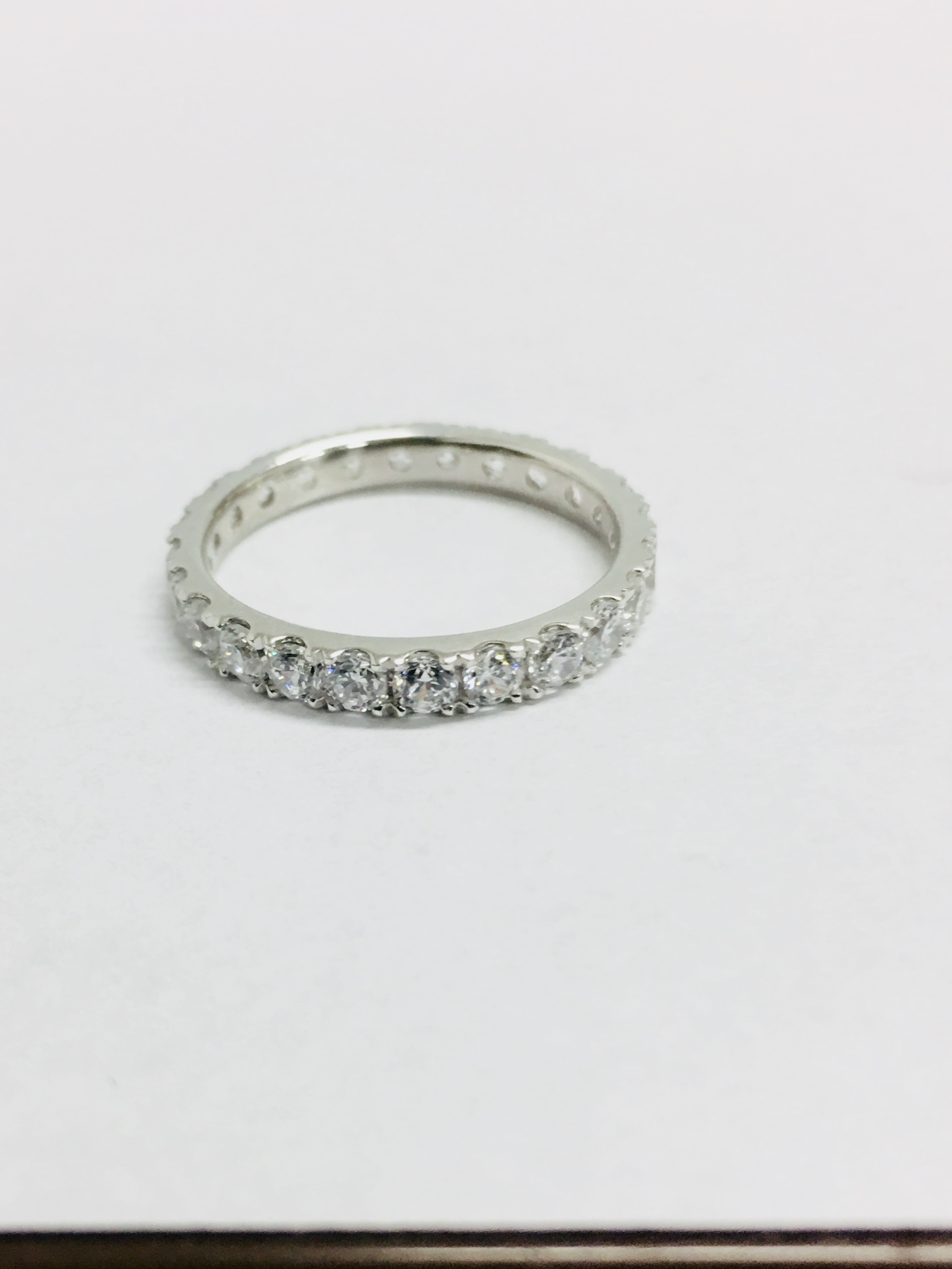 1.50Ct Full Diamond Band Ring. - Image 3 of 5