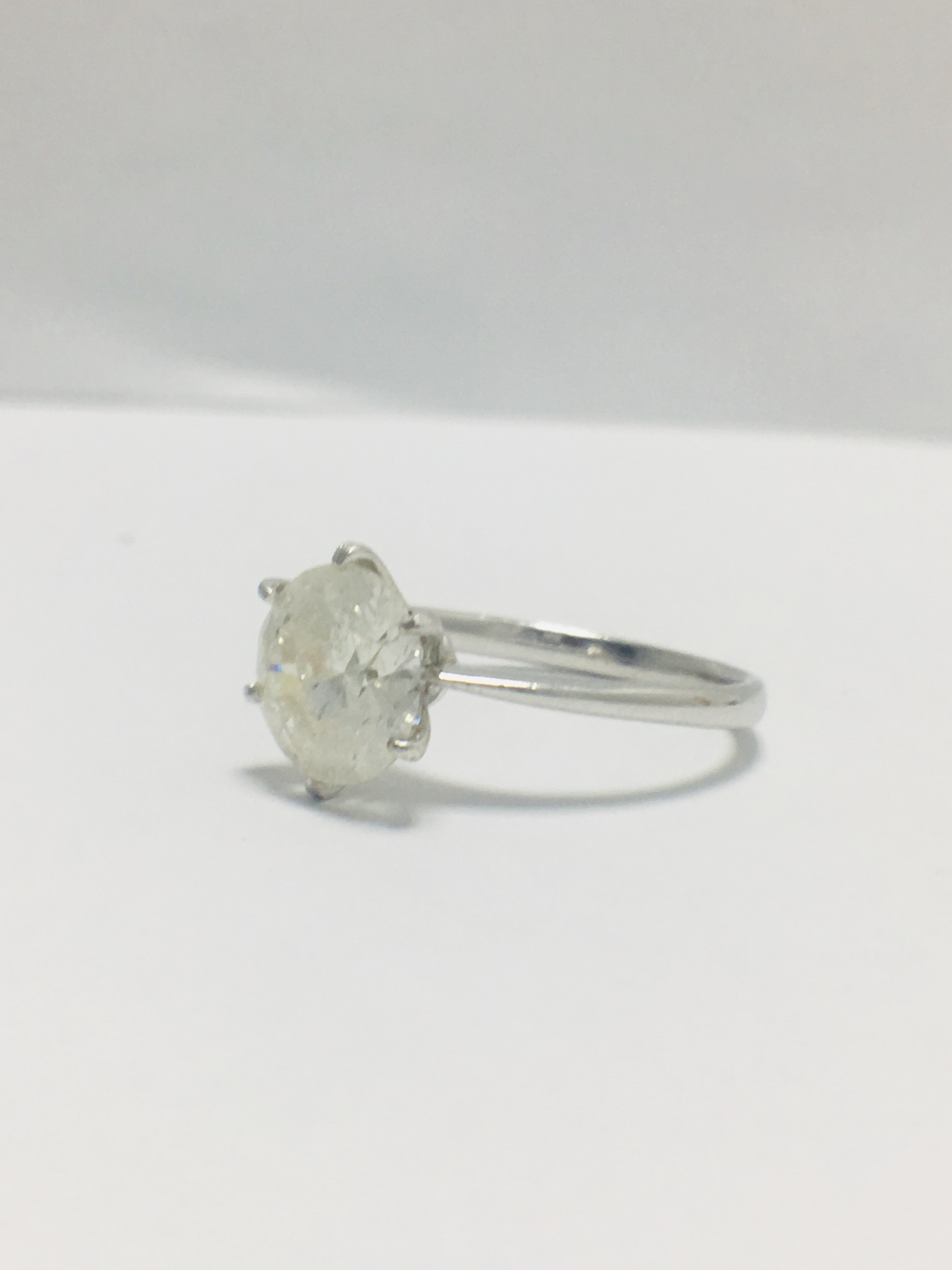 2ct Brilliant cut solitaire ring - Image 2 of 9