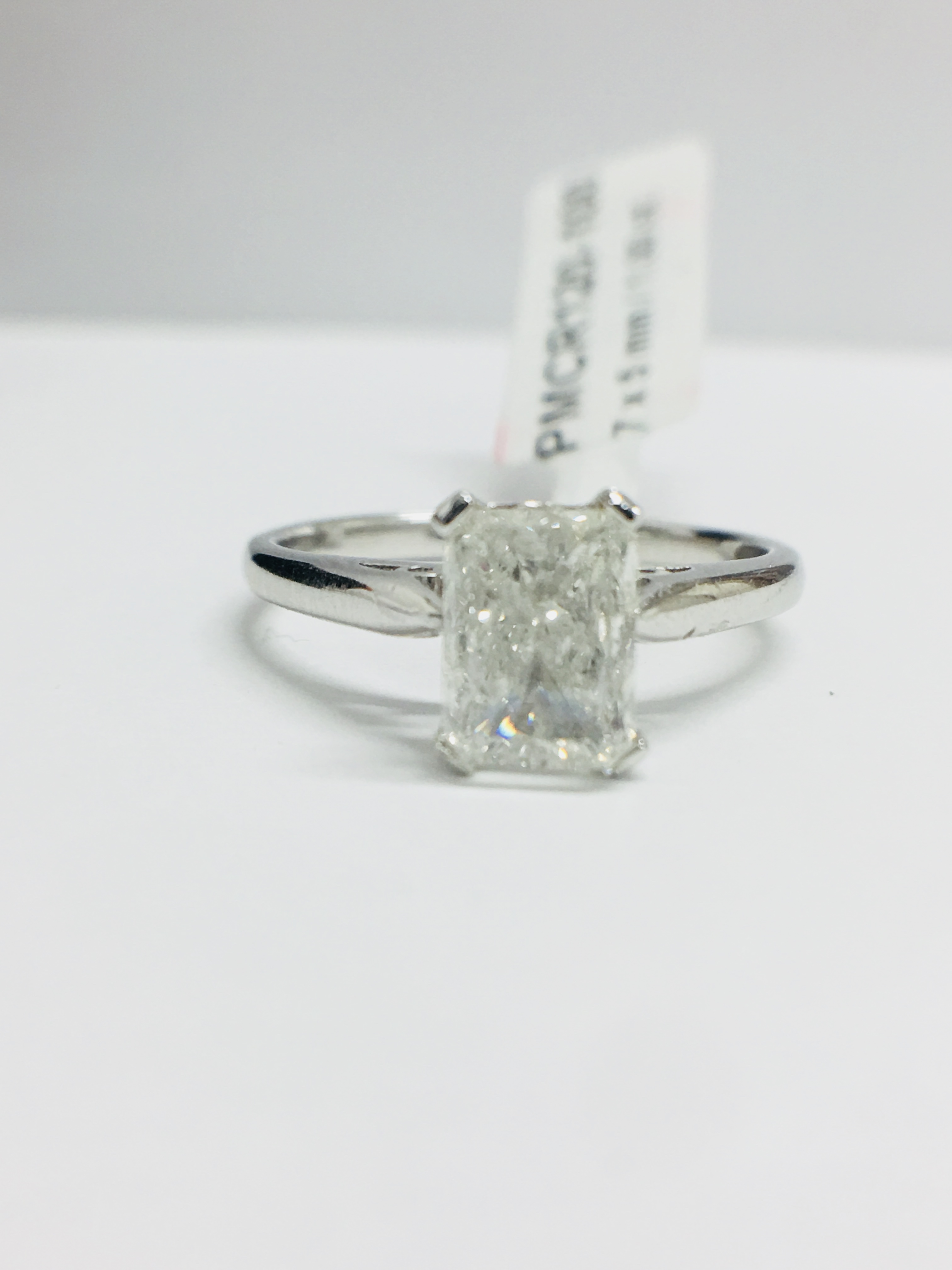 Platinum Diamond Solitaire Ring,