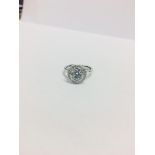 Platinum Diamond Solitaire Ring,