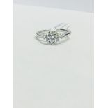 Platinumdiamond Three Stone Ring,
