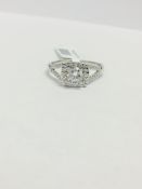 Platinum Diamond Solitaire Ring,