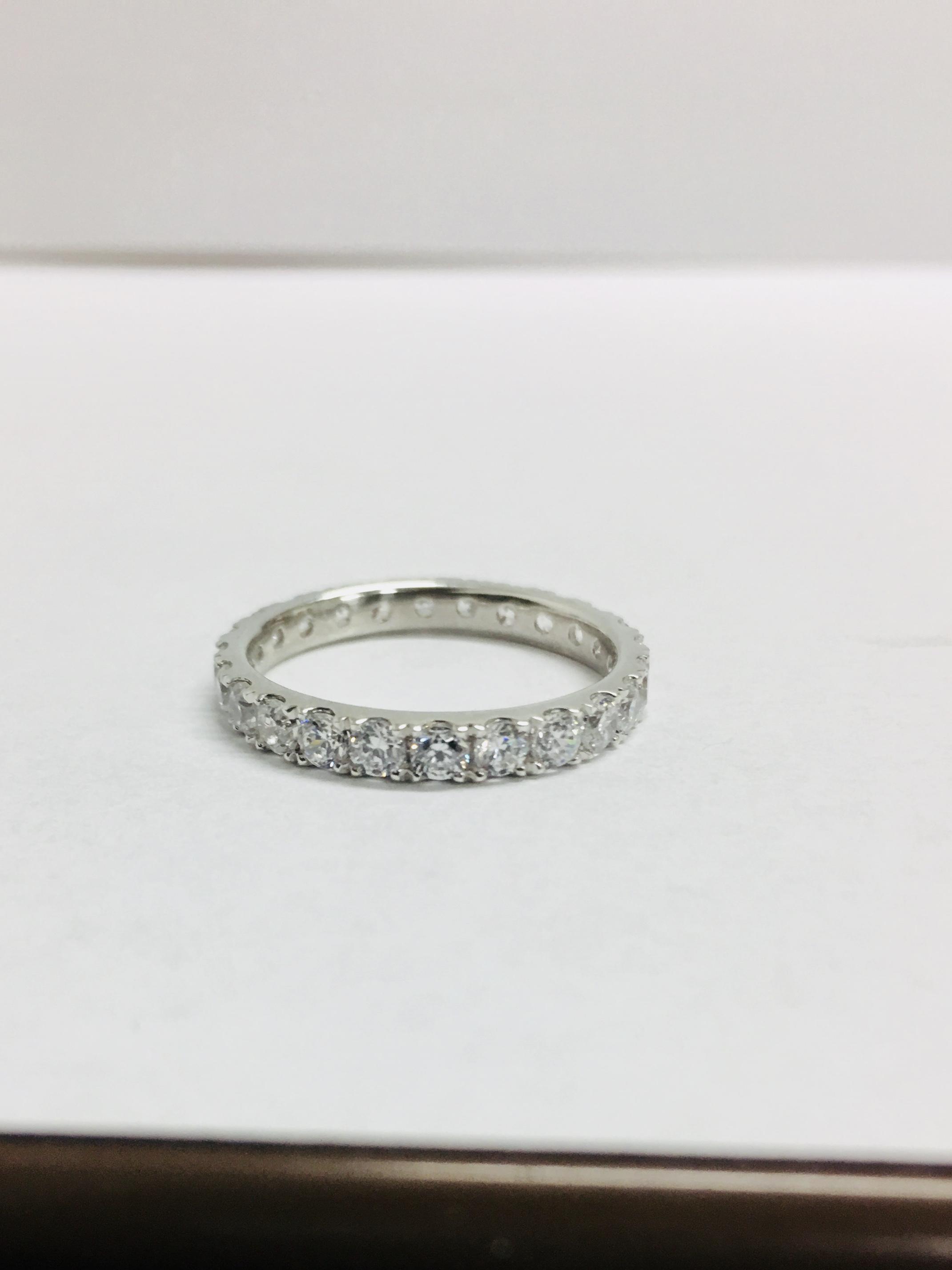 1.50Ct Full Diamond Band Ring. - Image 2 of 5