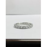 2Ct Full Etrnity Diamond Ring,