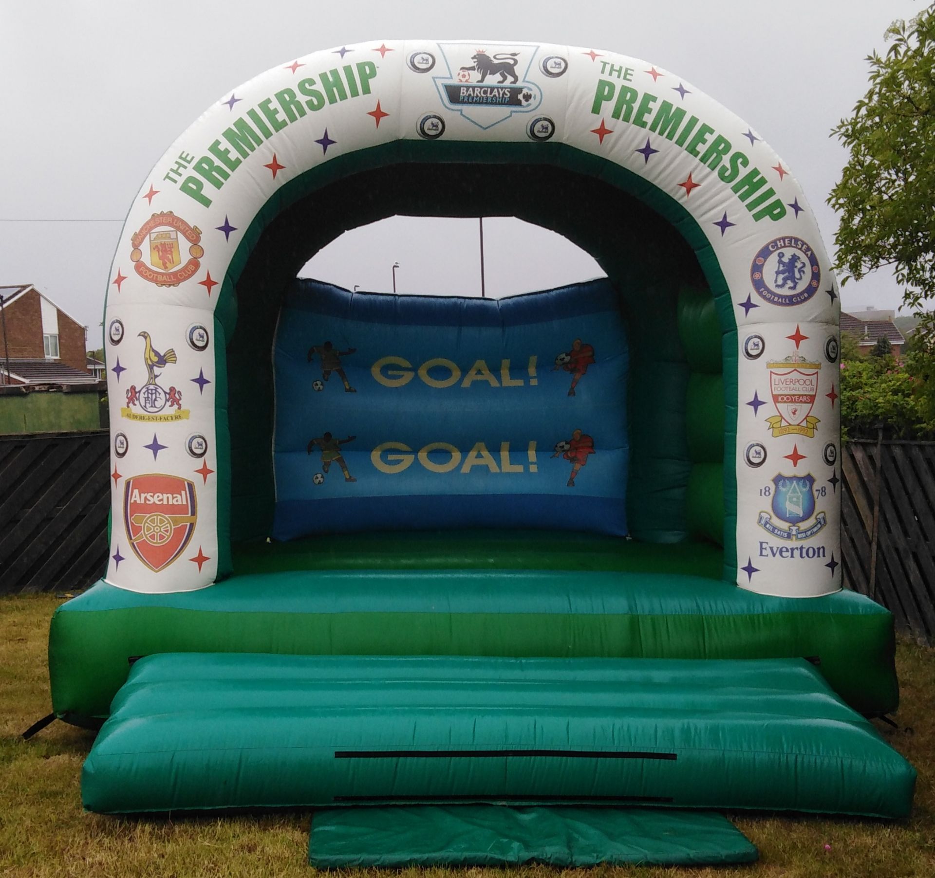 Football Bouncy Castle 15ft by 12ft - Image 2 of 2