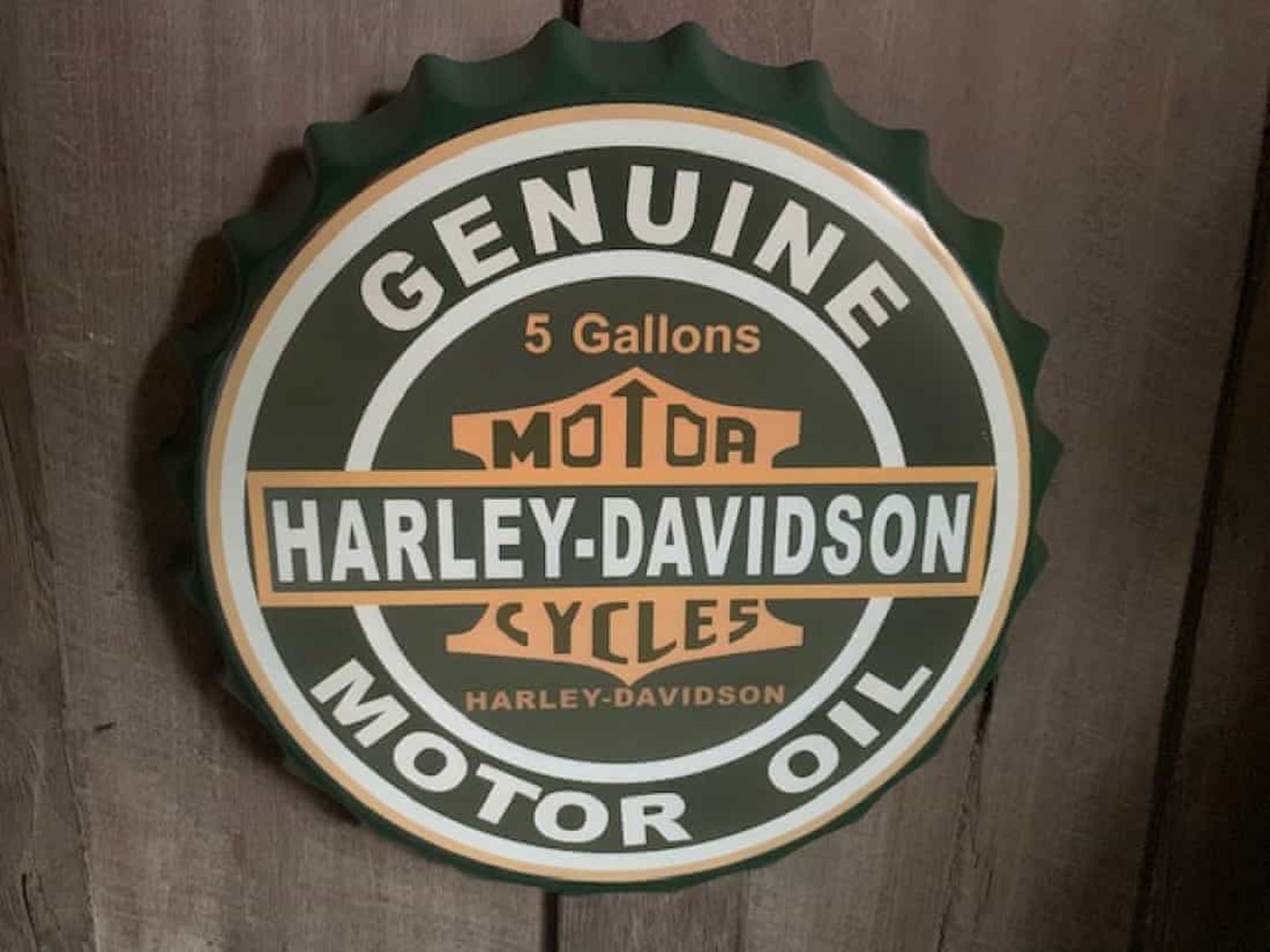 1 X HARLEY DAVIDSON TIN SIGN