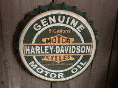 1 X HARLEY DAVIDSON TIN SIGN