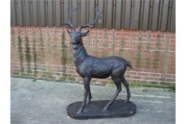 CAST IRON STAG STANDING