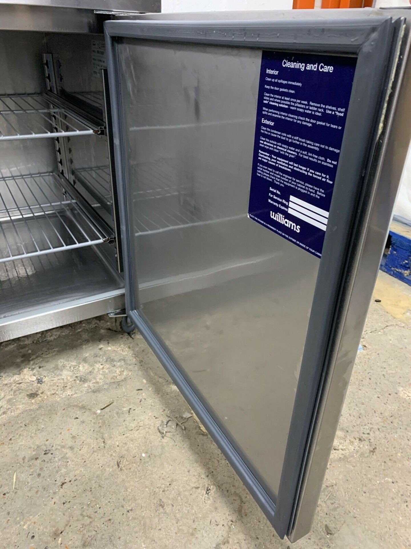 Williams HE2U 2 Door Prep Fridge