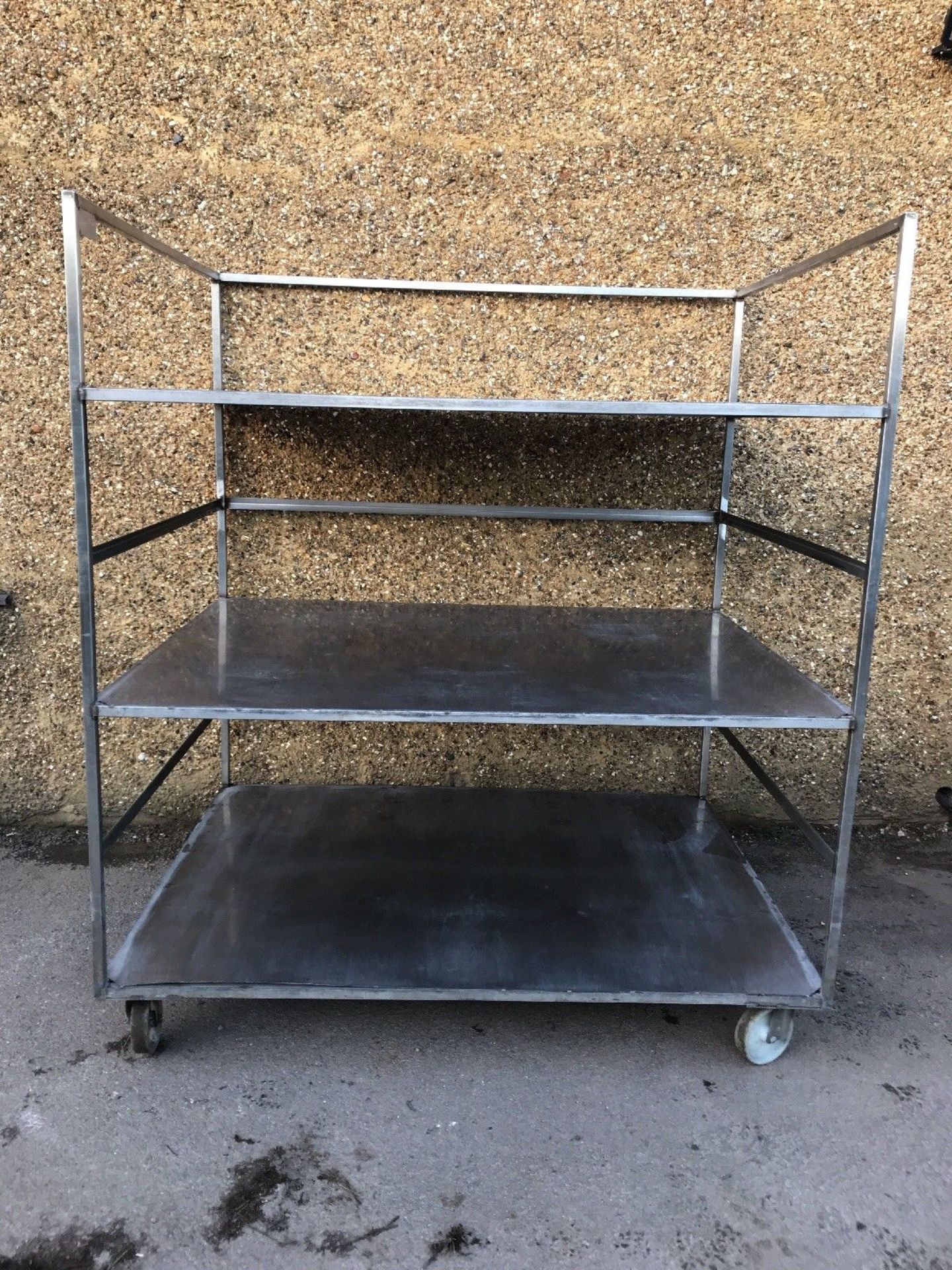 Stainless Steel Hupfer Bakery Tray Rack / Trolley