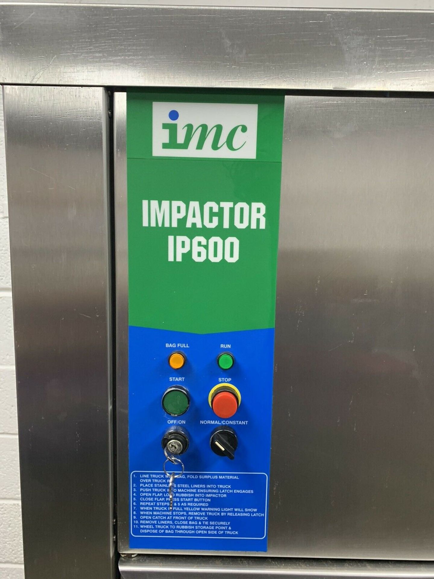 IMC IP600 Compactor - Image 3 of 7