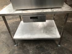 Moffat Wall Bench With Integral Utensil Drawer