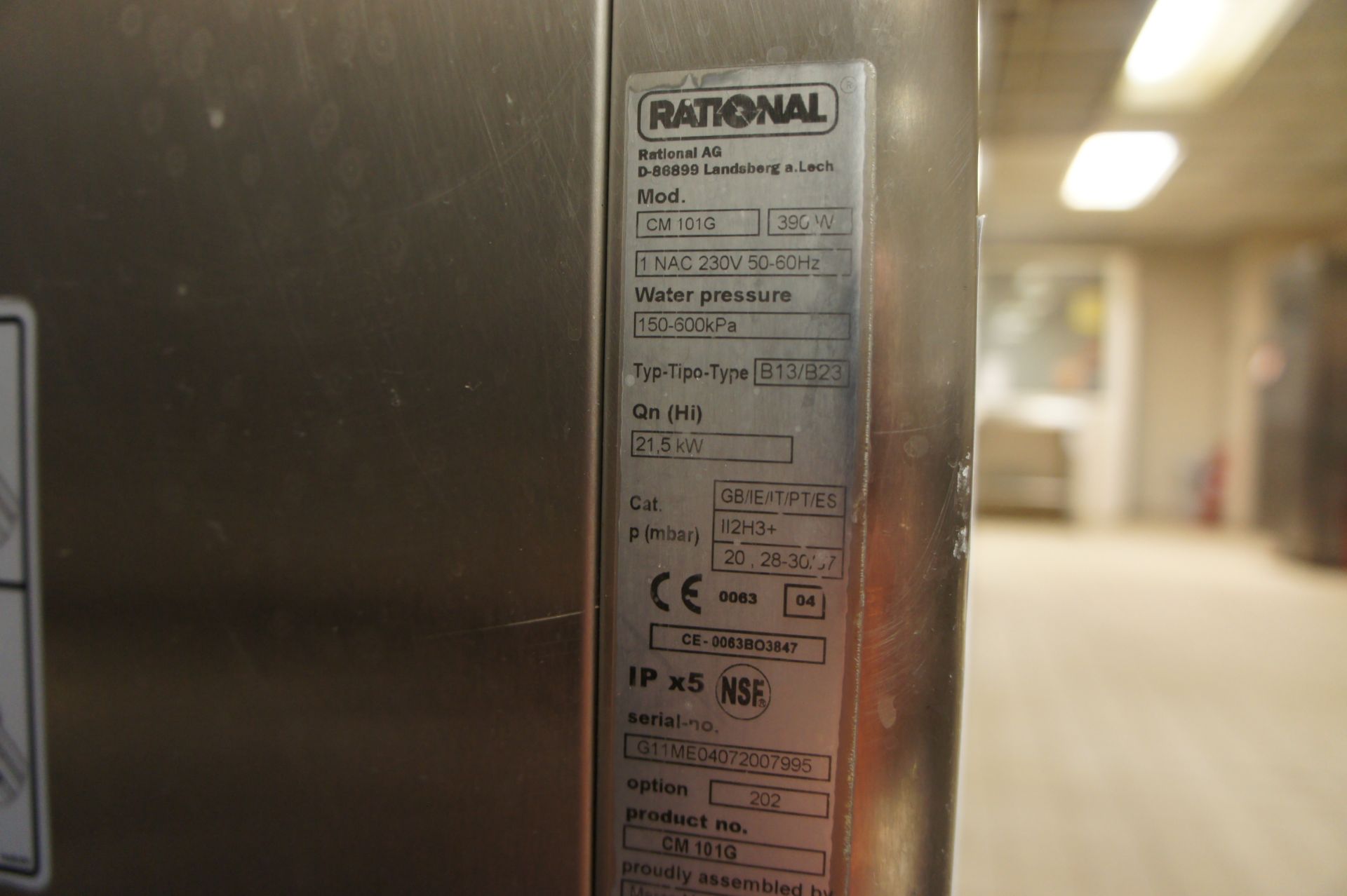 Rational CombiMaster CM101G gas oven - Image 3 of 3