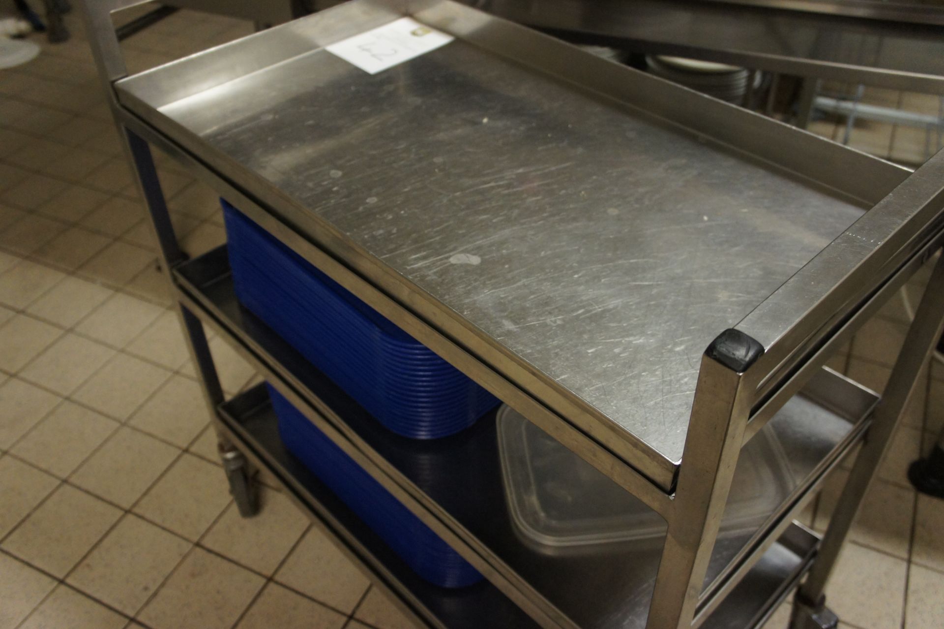 3 tier service trolley - Image 2 of 2