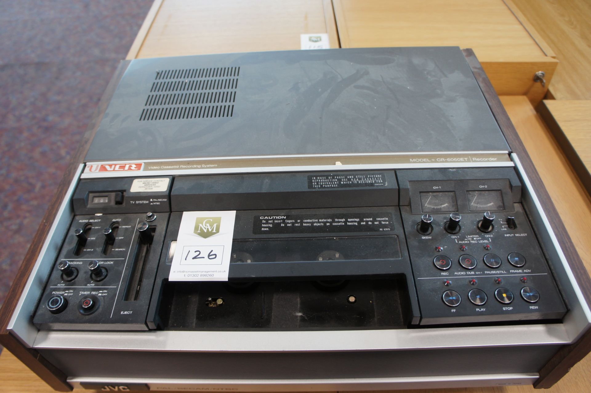 JVC CR-6060ET VCR system