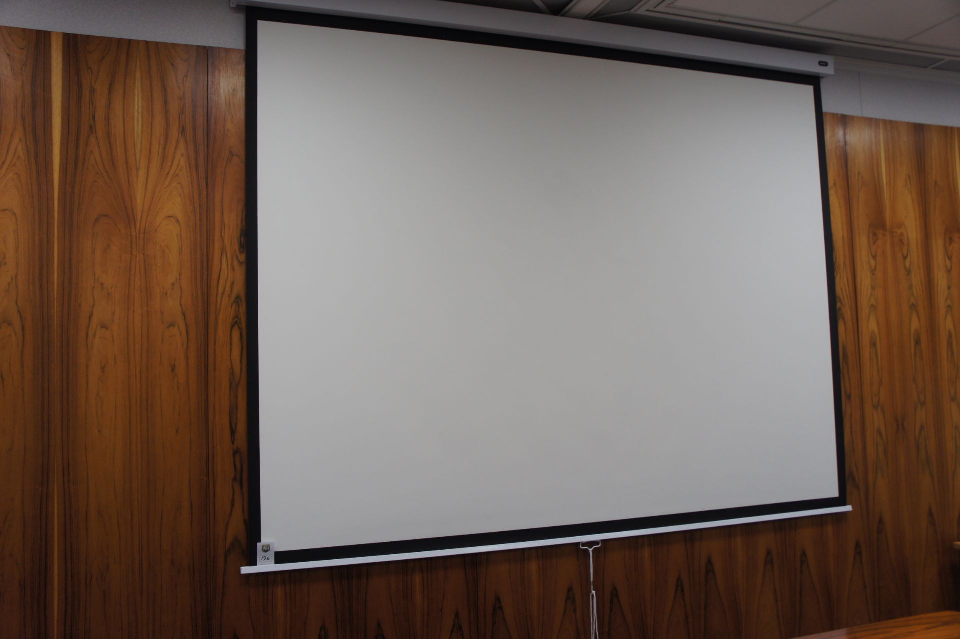 Rollaway projector screen - Image 2 of 2