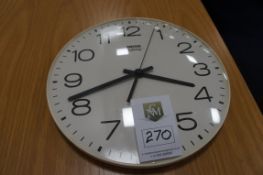 Smiths Rightime wall clock 30cm