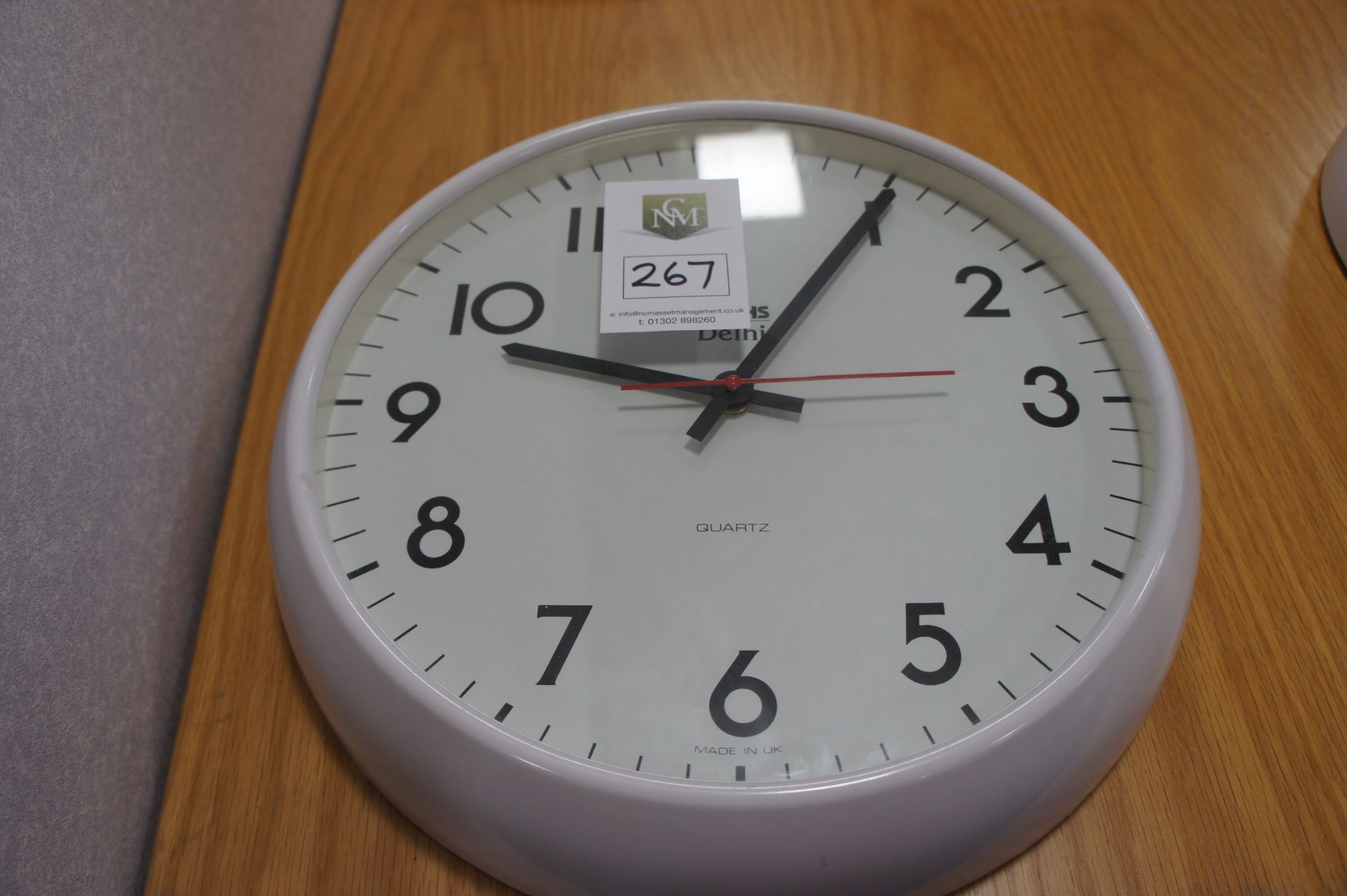 Smiths Delhi wall clock 30cm